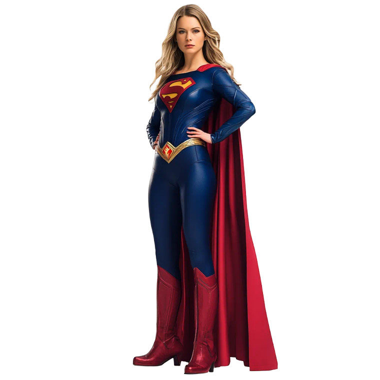Supergirl Vinyl Car Decal Sticker – Waterproof & UV-Resistant 8"
