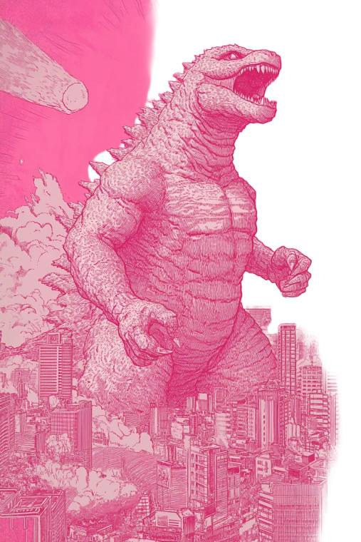 Gojira Poster Vinyl Car Decal Sticker – Waterproof & UV-Resistant 8"