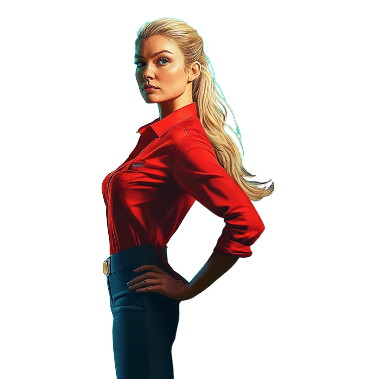 Superhero Worker V2 Vinyl Car Decal Sticker – Waterproof & UV-Resistant 8"