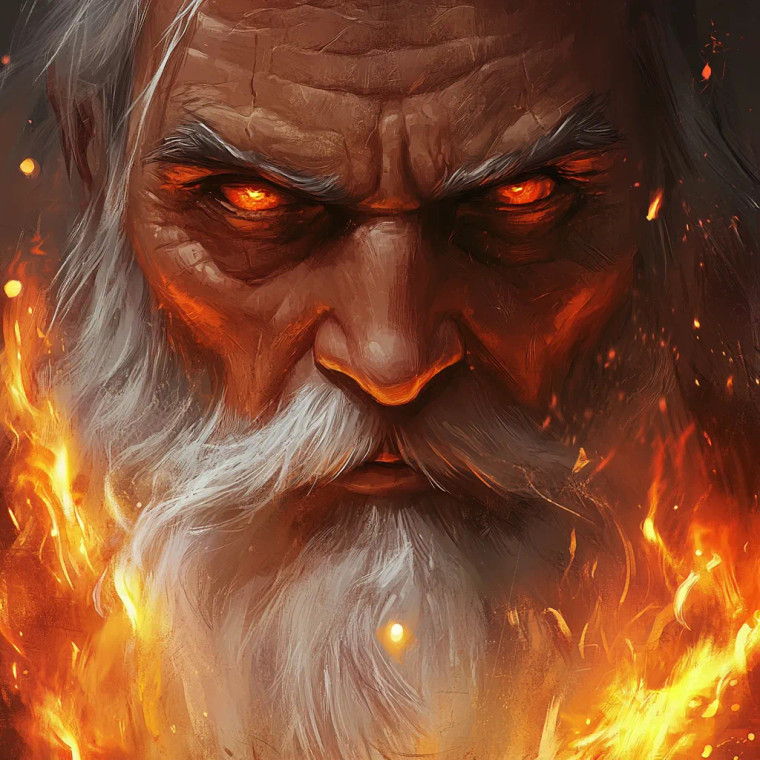 Pontiffe Of Flames Vinyl Car Decal Sticker – Waterproof & UV-Resistant 8"