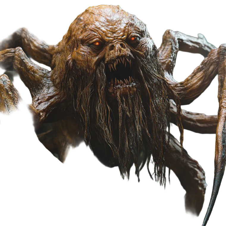 Eldrich Horror Creature Vinyl Car Decal Sticker – Waterproof & UV-Resistant 8"