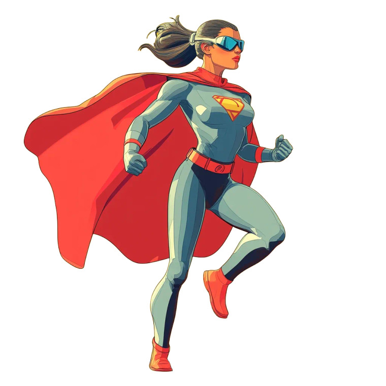 Superhuman Strength Teacher Vinyl Car Decal Sticker – Waterproof & UV-Resistant 8"