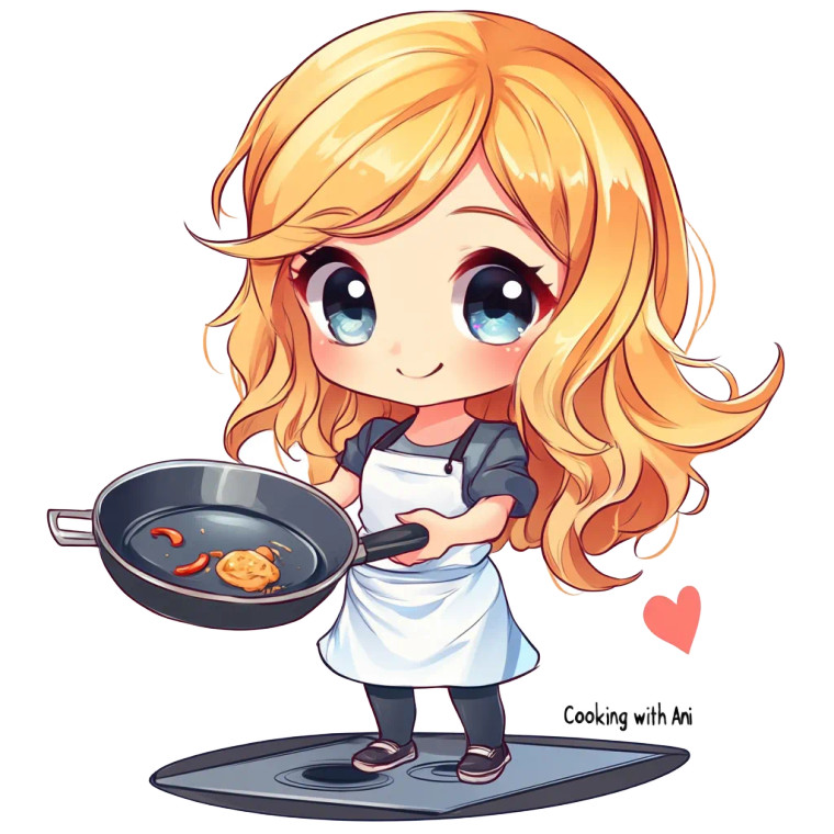 Cooking With Ani Vinyl Car Decal Sticker – Waterproof & UV-Resistant 8"
