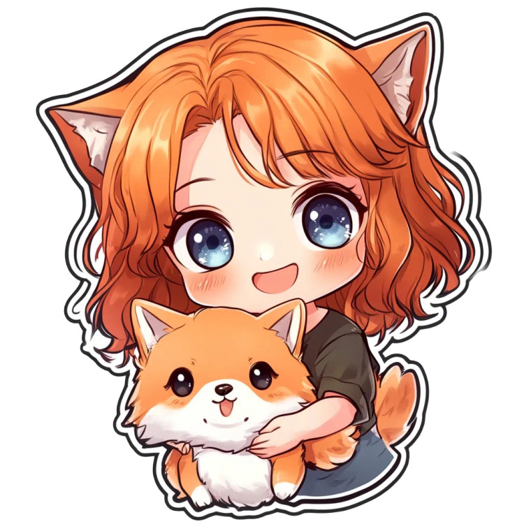 Cute Chibi Frieren Vinyl Car Decal Sticker – Waterproof & UV-Resistant 8"