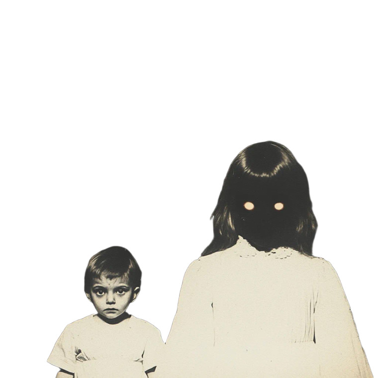 Possessed Child Photo Vinyl Car Decal Sticker – Waterproof & UV-Resistant 8"