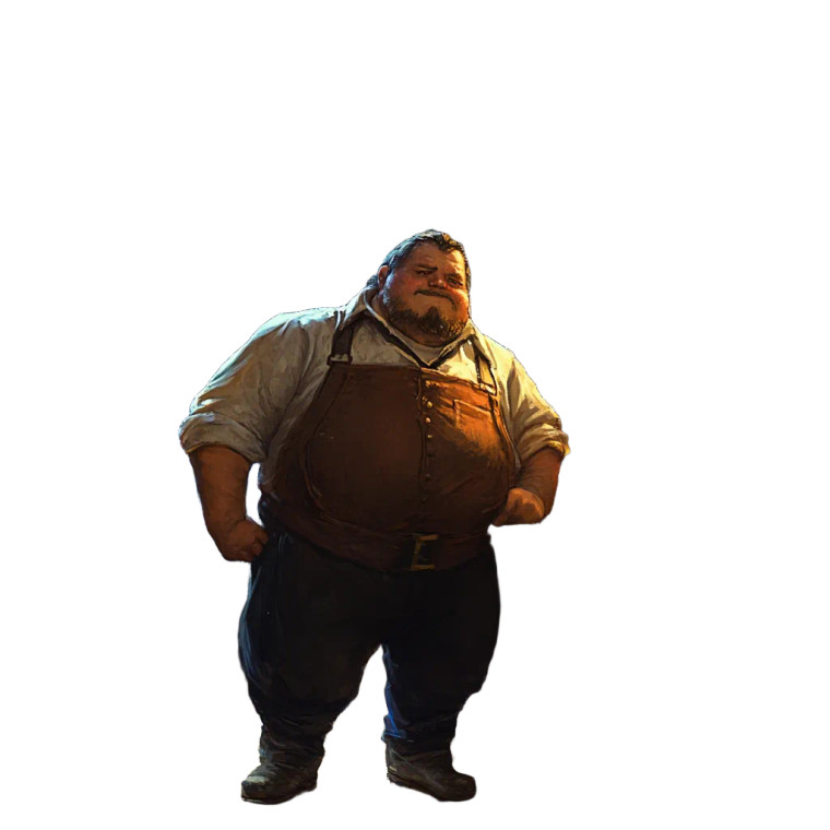 Fantasy Bartender V2 Vinyl Car Decal Sticker – Waterproof & UV-Resistant 8"