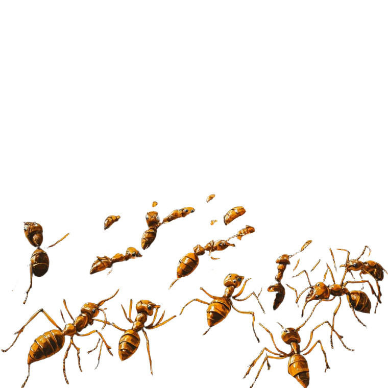 Army Of Ants Vinyl Car Decal Sticker – Waterproof & UV-Resistant 8"