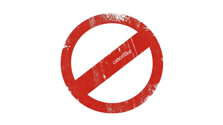 Cancelled Symbol Vinyl Car Decal Sticker – Waterproof & UV-Resistant 8"