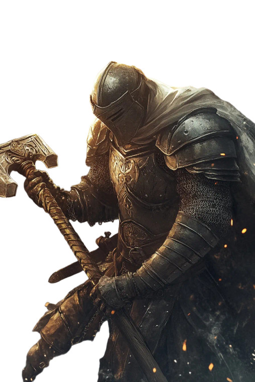 Holy Paladin Vinyl Car Decal Sticker – Waterproof & UV-Resistant 8" Holy Paladin Vinyl Car Decal Sticker – Waterproof & UV-Resistant 8"