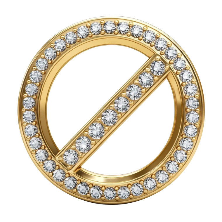 3D Banned Sign Vinyl Car Decal Sticker – Waterproof & UV-Resistant 8"