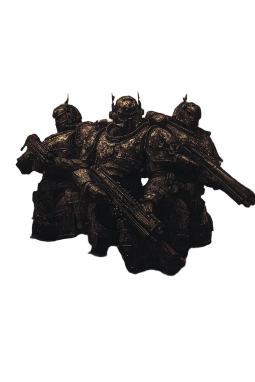 Sci-Fi Armored Warriors Vinyl Car Decal Sticker – Waterproof & UV-Resistant 8"