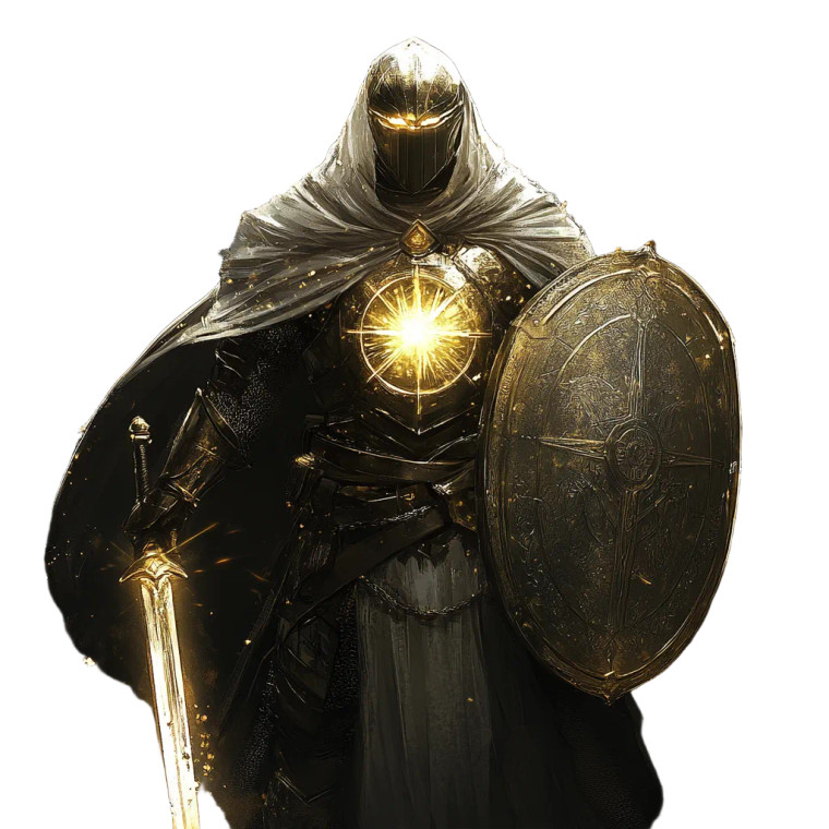 Celestial Guardian Vinyl Car Decal Sticker – Waterproof & UV-Resistant 8"