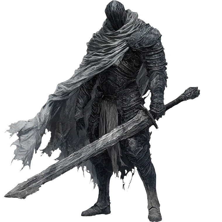 Wraith Knight Vinyl Car Decal Sticker – Waterproof & UV-Resistant 8"