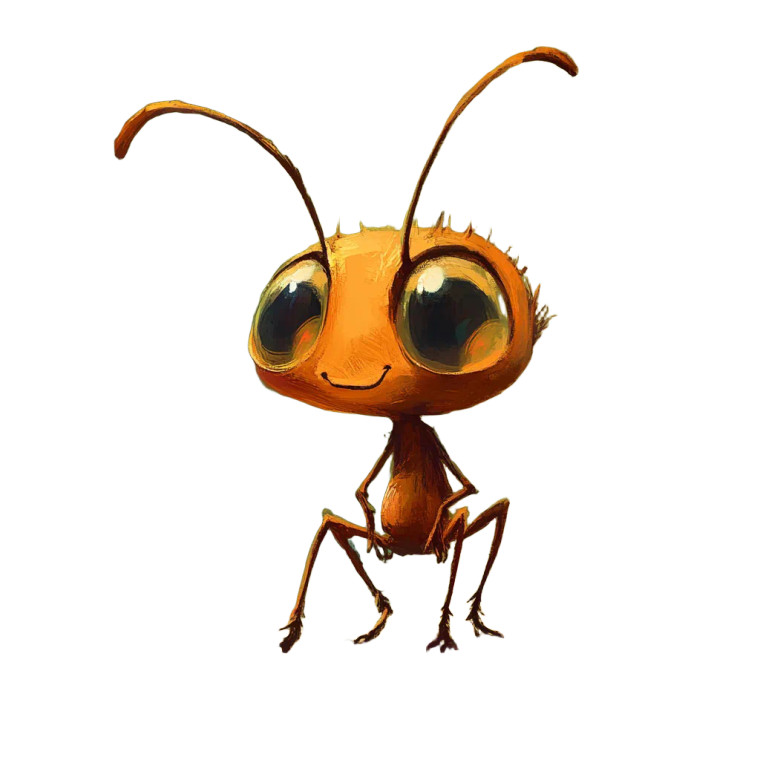 Adventurous Scout Ant Vinyl Car Decal Sticker – Waterproof & UV-Resistant 8"