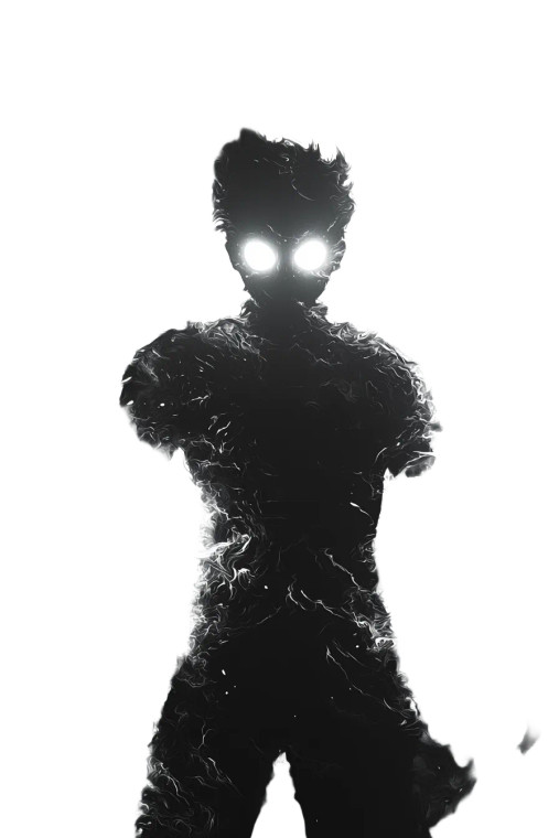 Menacing Anime Silhouette Vinyl Car Decal Sticker – Waterproof & UV-Resistant 8" Menacing Anime Silhouette Vinyl Car Decal Sticker – Waterproof & UV-Resistant 8"