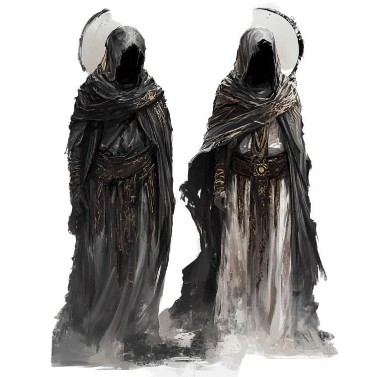 Eclipse Acolytes Vinyl Car Decal Sticker – Waterproof & UV-Resistant 8"