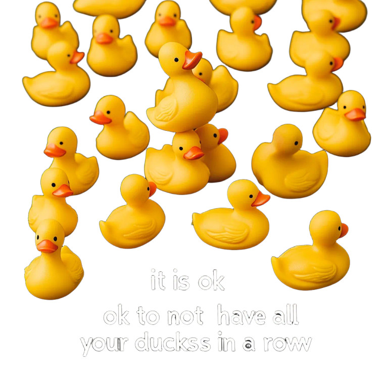 Dancing Duck Poster Vinyl Car Decal Sticker – Waterproof & UV-Resistant 8"