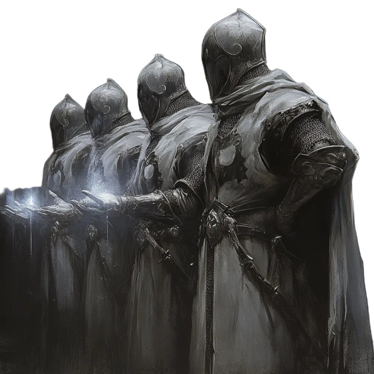 Magic Cloning Knight Vinyl Car Decal Sticker – Waterproof & UV-Resistant 8"