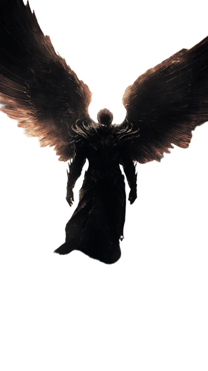 Lucifer'S Fall Vinyl Car Decal Sticker – Waterproof & UV-Resistant 8"