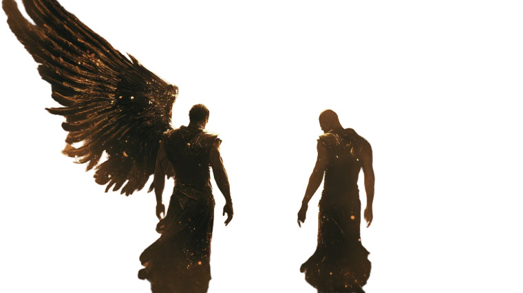Archangels Intervene Vinyl Car Decal Sticker – Waterproof & UV-Resistant 8"