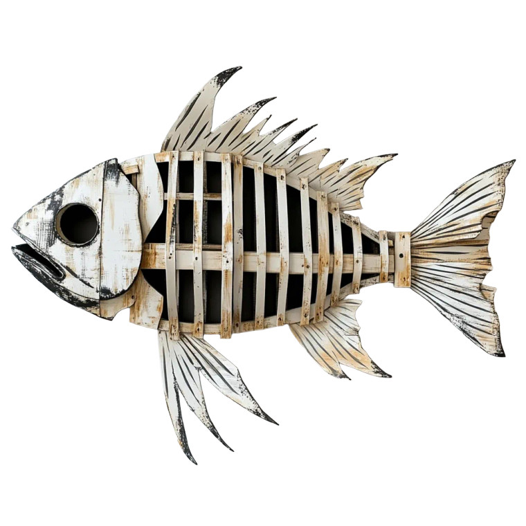 Abstract Wall Sculpture Vinyl Car Decal Sticker – Waterproof & UV-Resistant 8"