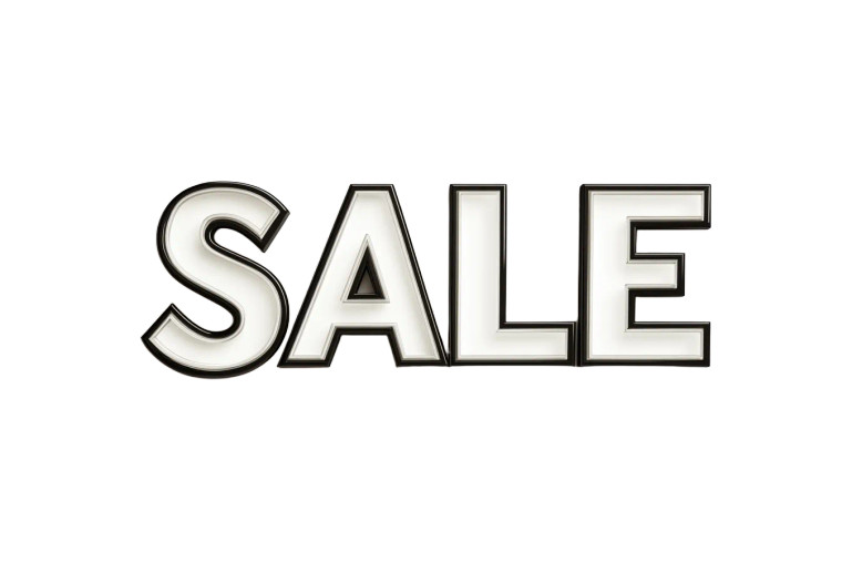 Sale Sign Vinyl Car Decal Sticker – Waterproof & UV-Resistant 8"