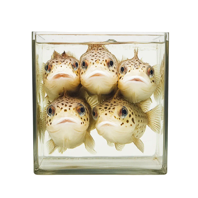 Puffed Pea Puffers Vinyl Car Decal Sticker – Waterproof & UV-Resistant 8"