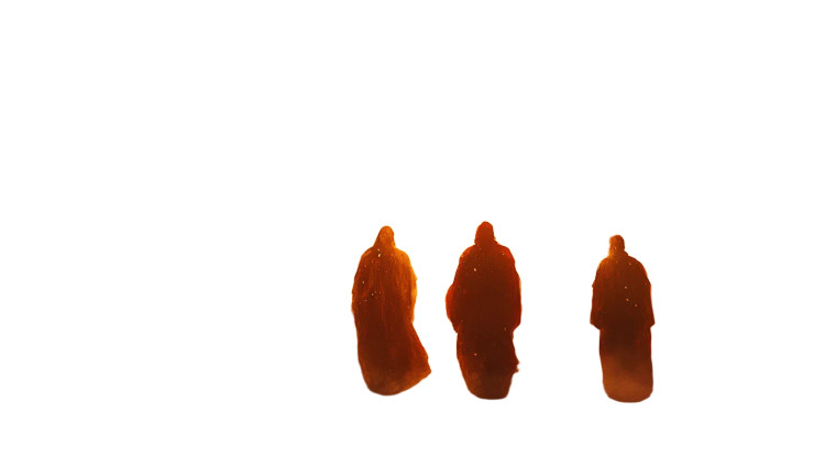 Divine Protection In Flames Vinyl Car Decal Sticker – Waterproof & UV-Resistant 8"