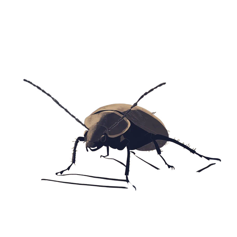 Bug'S Shadow Figure Vinyl Car Decal Sticker – Waterproof & UV-Resistant 8"