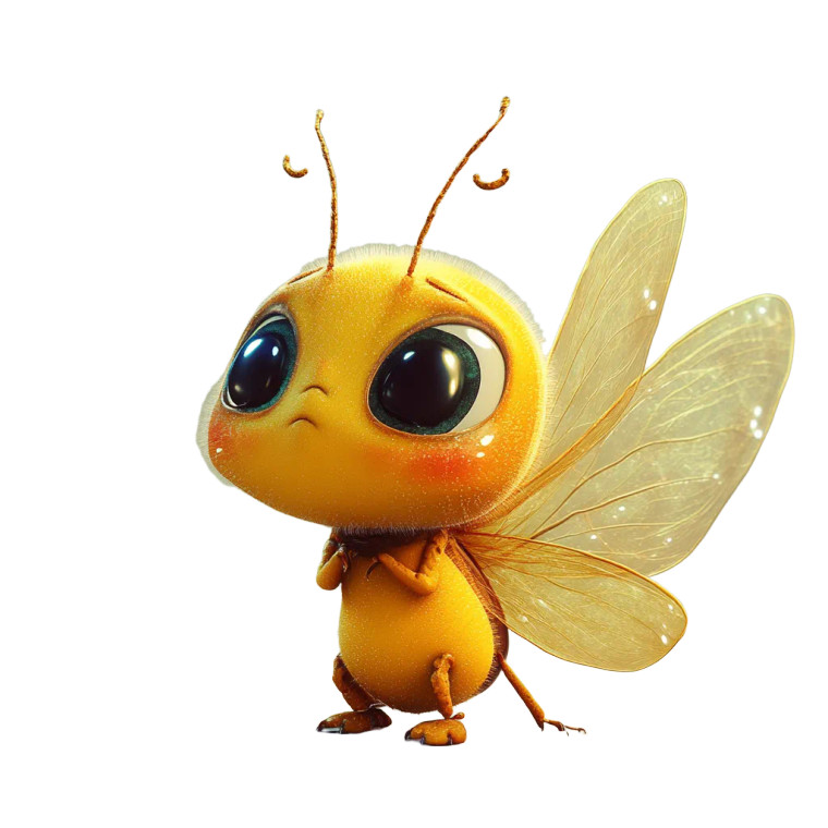 Crying Firefly Vinyl Car Decal Sticker – Waterproof & UV-Resistant 8"