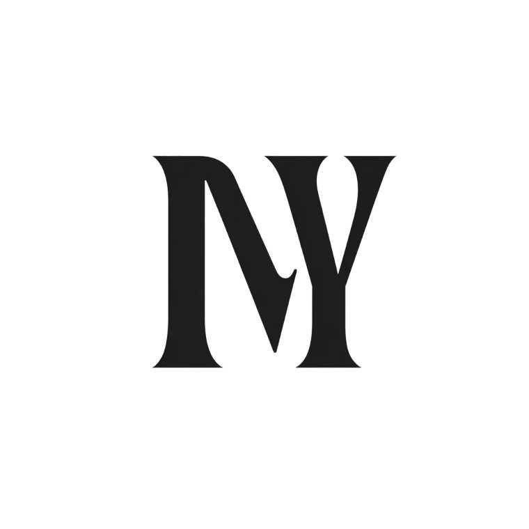 Ny Interior Design Vinyl Car Decal Sticker – Waterproof & UV-Resistant 8"