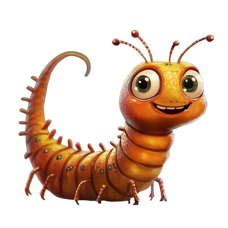 Cuddly Centizard Vinyl Car Decal Sticker – Waterproof & UV-Resistant 8"