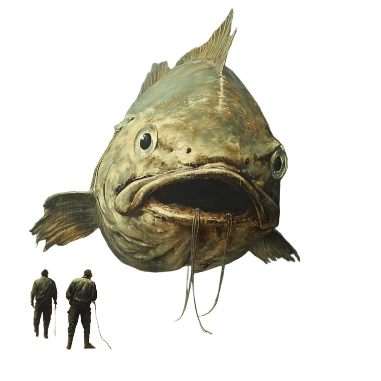 Emerging Fishers Vinyl Car Decal Sticker – Waterproof & UV-Resistant 8"