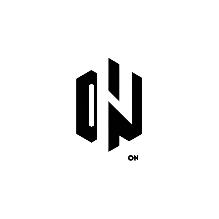 On Lettermark Logo V2 Vinyl Car Decal Sticker – Waterproof & UV-Resistant 8"