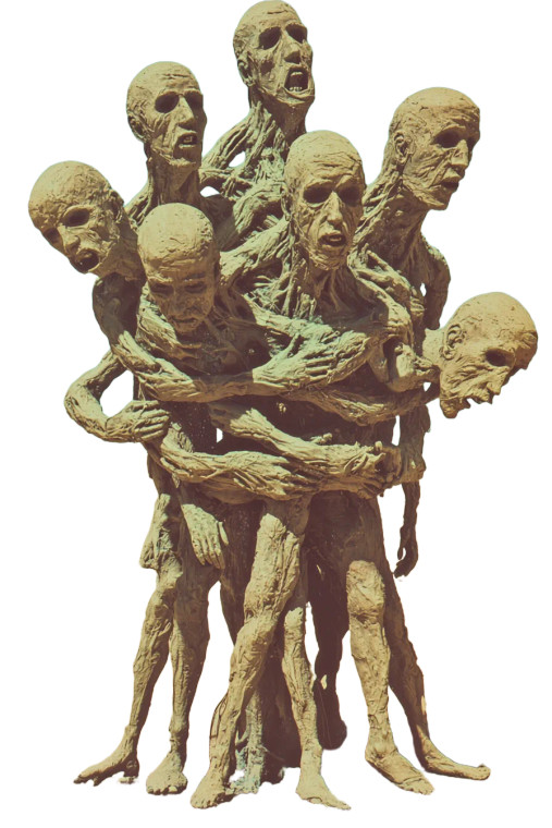 Surrealist Fantasy Scene Vinyl Car Decal Sticker – Waterproof & UV-Resistant 8"