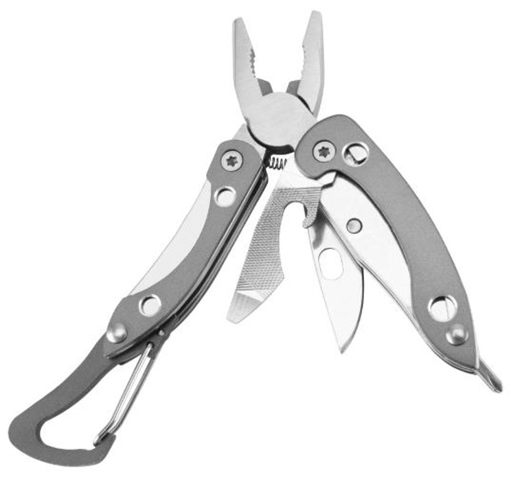 Performance Tool | Handy 7-In-1 Multi-Tool - Knife, Plier, Screwdriver, Bottle Opener