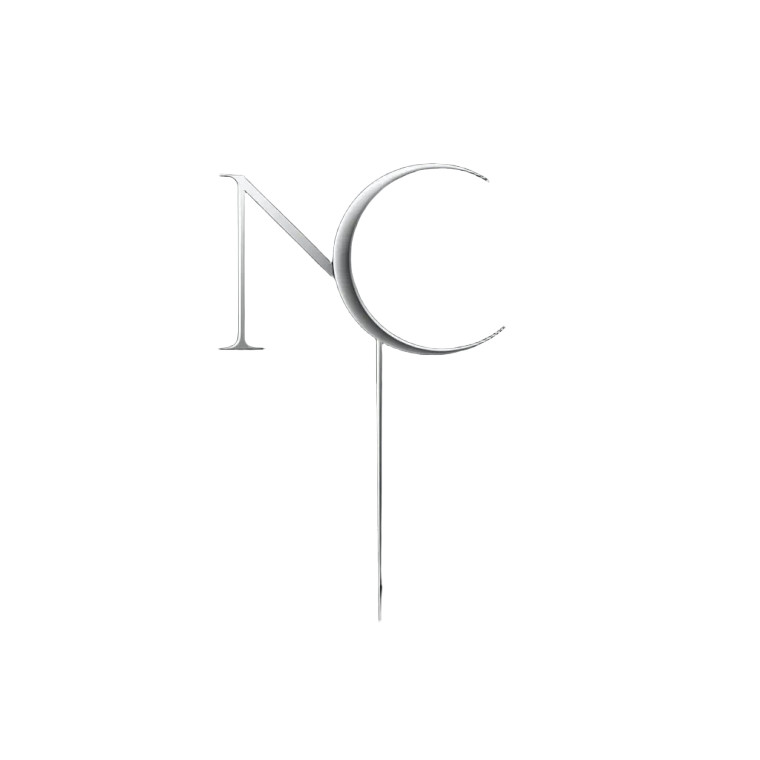 Nc Moon Logo Vinyl Car Decal Sticker – Waterproof & UV-Resistant 8"