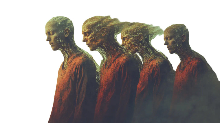 Fractured Selves Vinyl Car Decal Sticker – Waterproof & UV-Resistant 8"