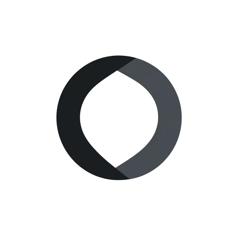 Balanced O Logo Vinyl Car Decal Sticker – Waterproof & UV-Resistant 8"