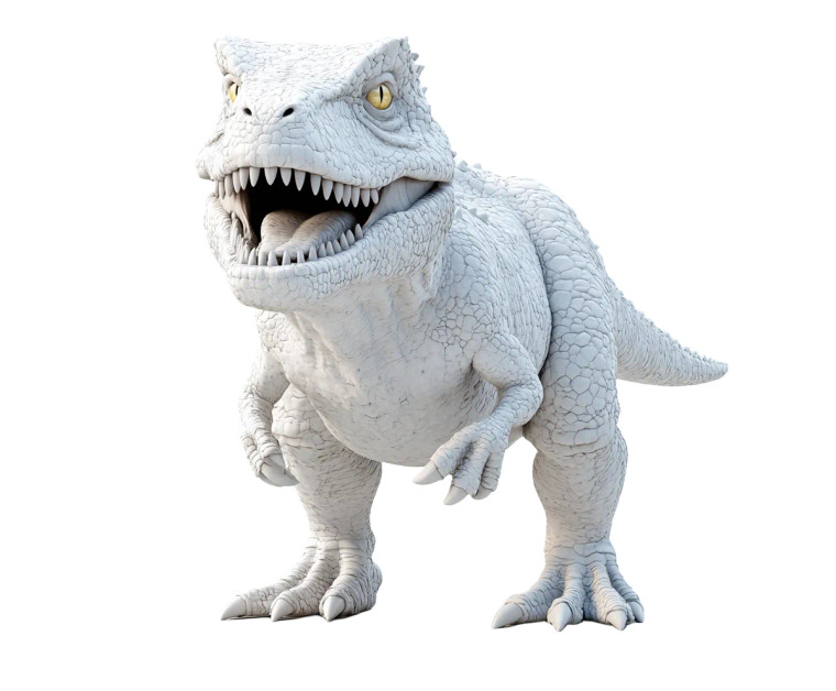 Fierce Carnotaurus Vinyl Car Decal Sticker – Waterproof & UV-Resistant 8"