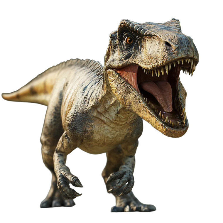 Dinosaur V4 Vinyl Car Decal Sticker – Waterproof & UV-Resistant 8"