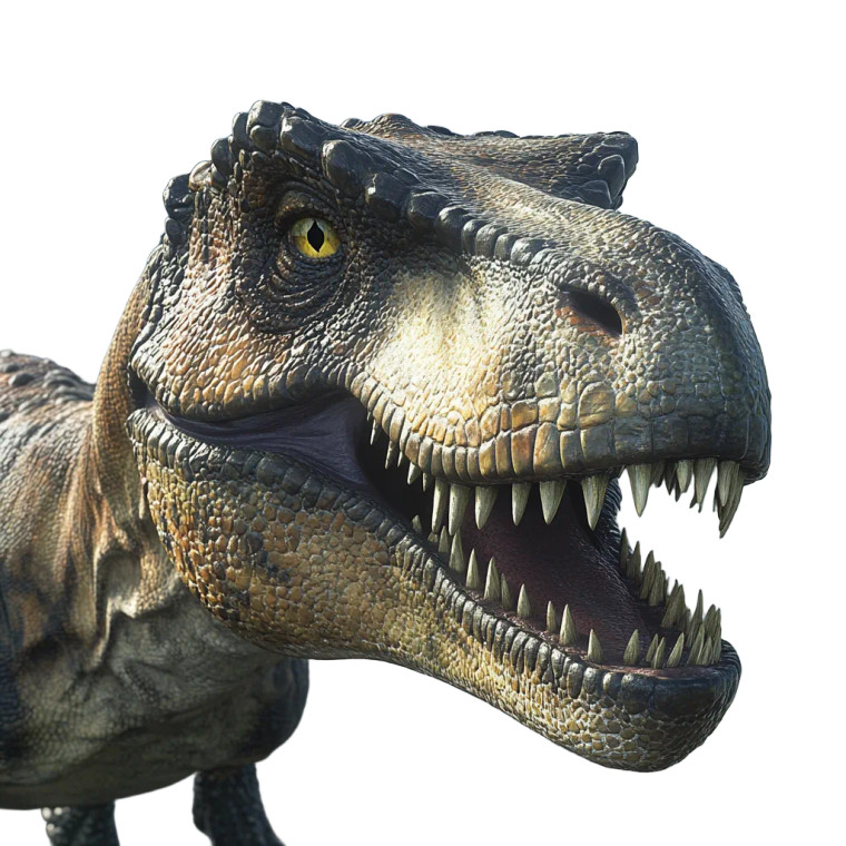 Prehistoric Dinosaur Vinyl Car Decal Sticker – Waterproof & UV-Resistant 8"