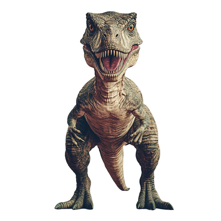 Jurassic Dinosaur Vinyl Car Decal Sticker – Waterproof & UV-Resistant 8"