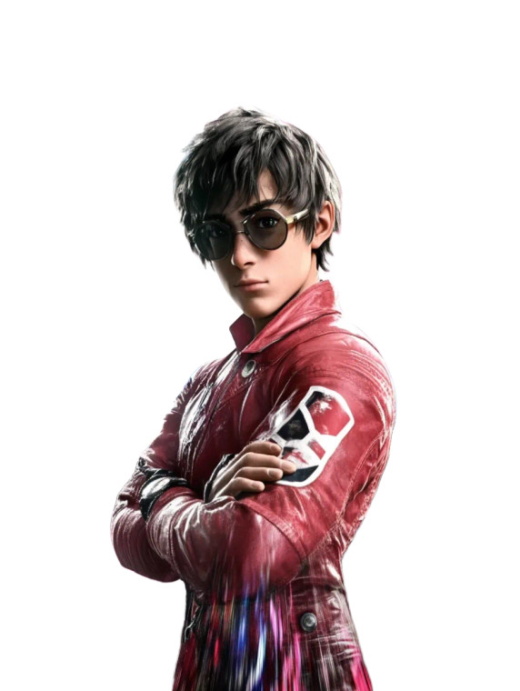 Gaming Hero Poster Vinyl Car Decal Sticker – Waterproof & UV-Resistant 8"