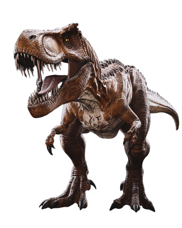 T. Rex Side View Vinyl Car Decal Sticker – Waterproof & UV-Resistant 8"