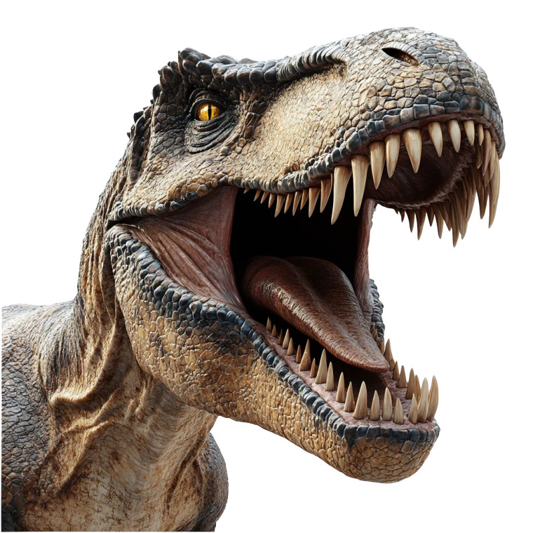 Tyrannosaurus Rex Mouth Vinyl Car Decal Sticker – Waterproof & UV-Resistant 8"