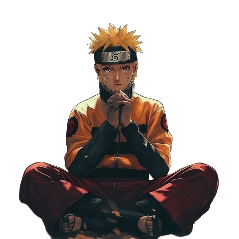 Naruto V11 Vinyl Car Decal Sticker – Waterproof & UV-Resistant 8"