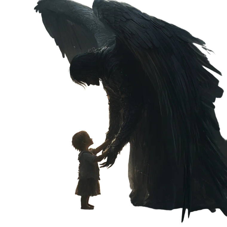 Guardian Angel Child Vinyl Car Decal Sticker – Waterproof & UV-Resistant 8" Guardian Angel Child Vinyl Car Decal Sticker – Waterproof & UV-Resistant 8"