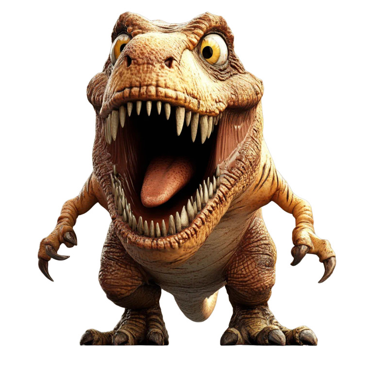 T Rex Monster Vinyl Car Decal Sticker – Waterproof & UV-Resistant 8"