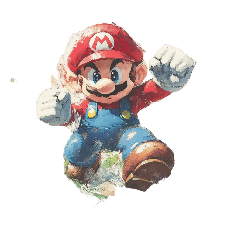 Nintendo Vinyl Car Decal Sticker – Waterproof & UV-Resistant 8"